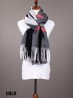 Striped Blanket Scarf w/ Tassels